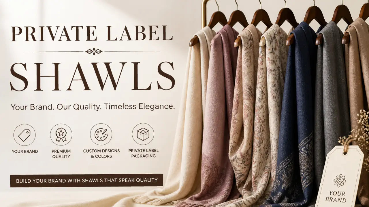 Private Label Shawls: A Complete Guide for Fashion Retailers